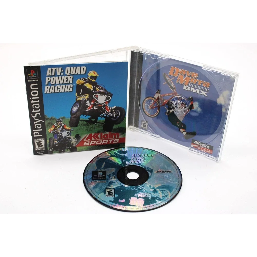 PS1‎ ATV Quad Power Racing - PlayStation One PSX 2000 Complete w/Reg Card